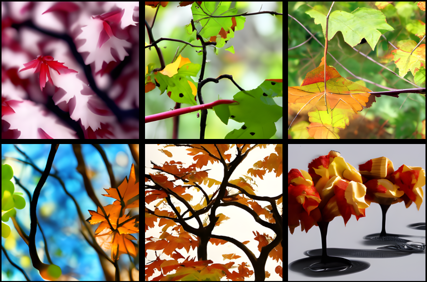 Leaves in Fall