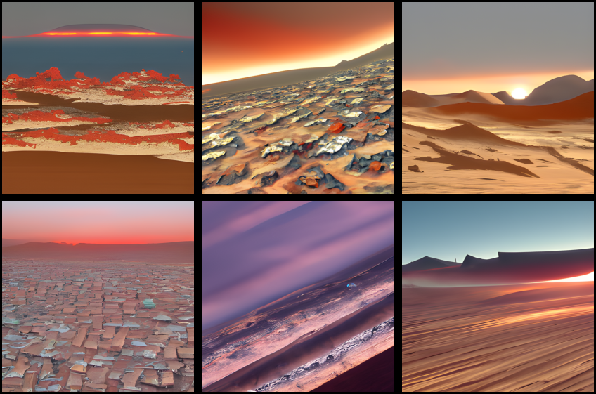 Martian Sunrise