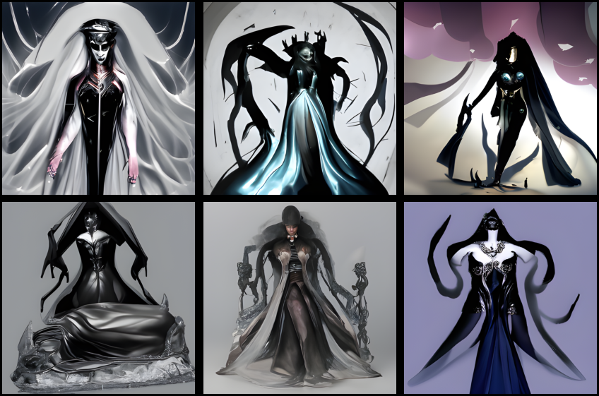 Mysterious Dark Queen of the Afterlife
