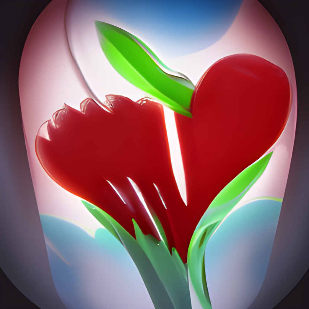 I Love You - Here is a Beautiful Flower