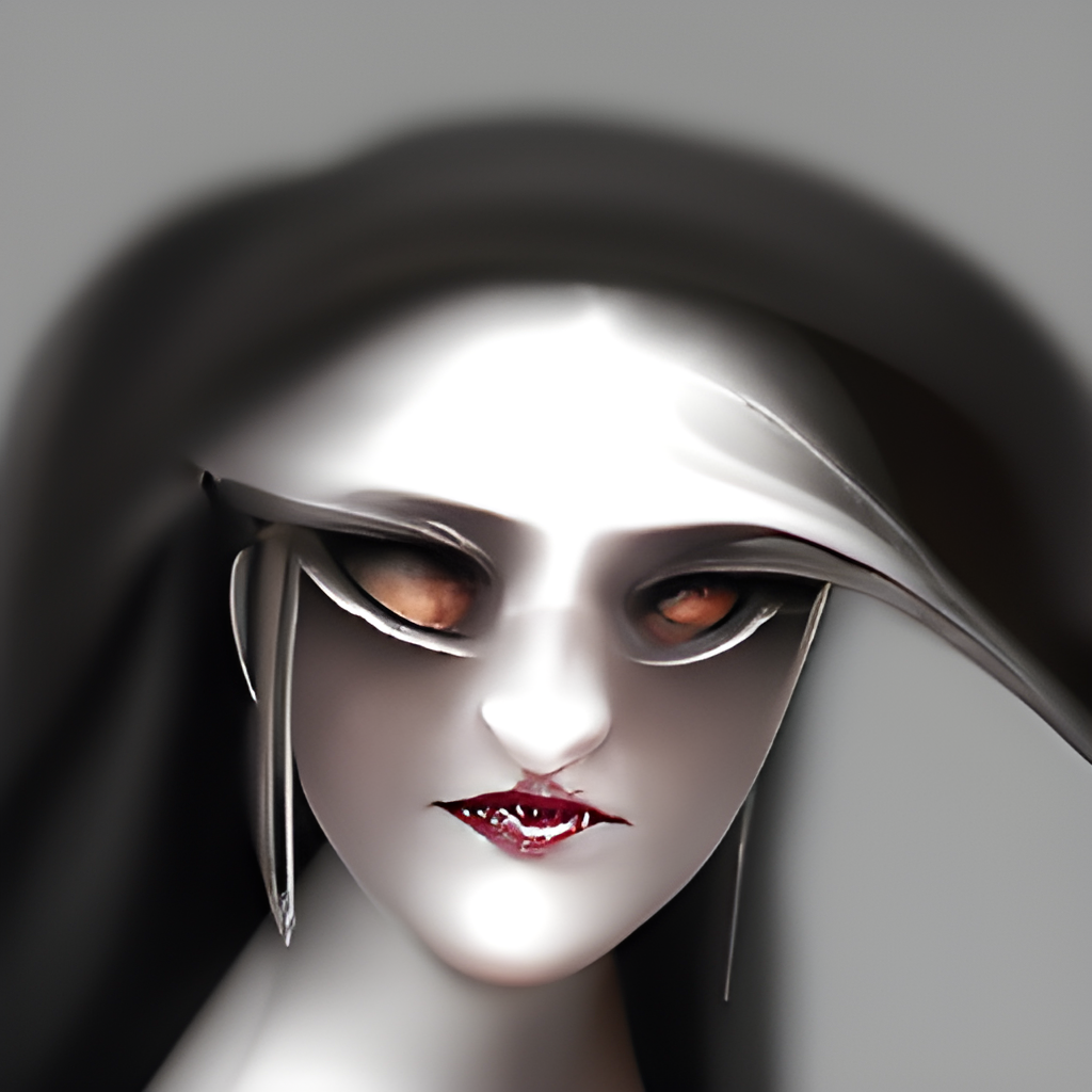 Mysterious Dark Queen of the Afterlife