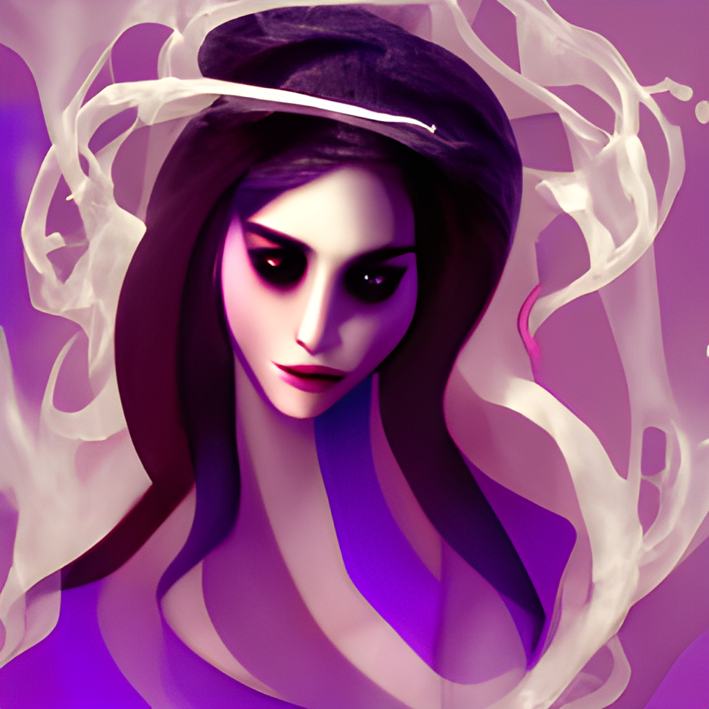 Mysterious Dark Queen of the Afterlife