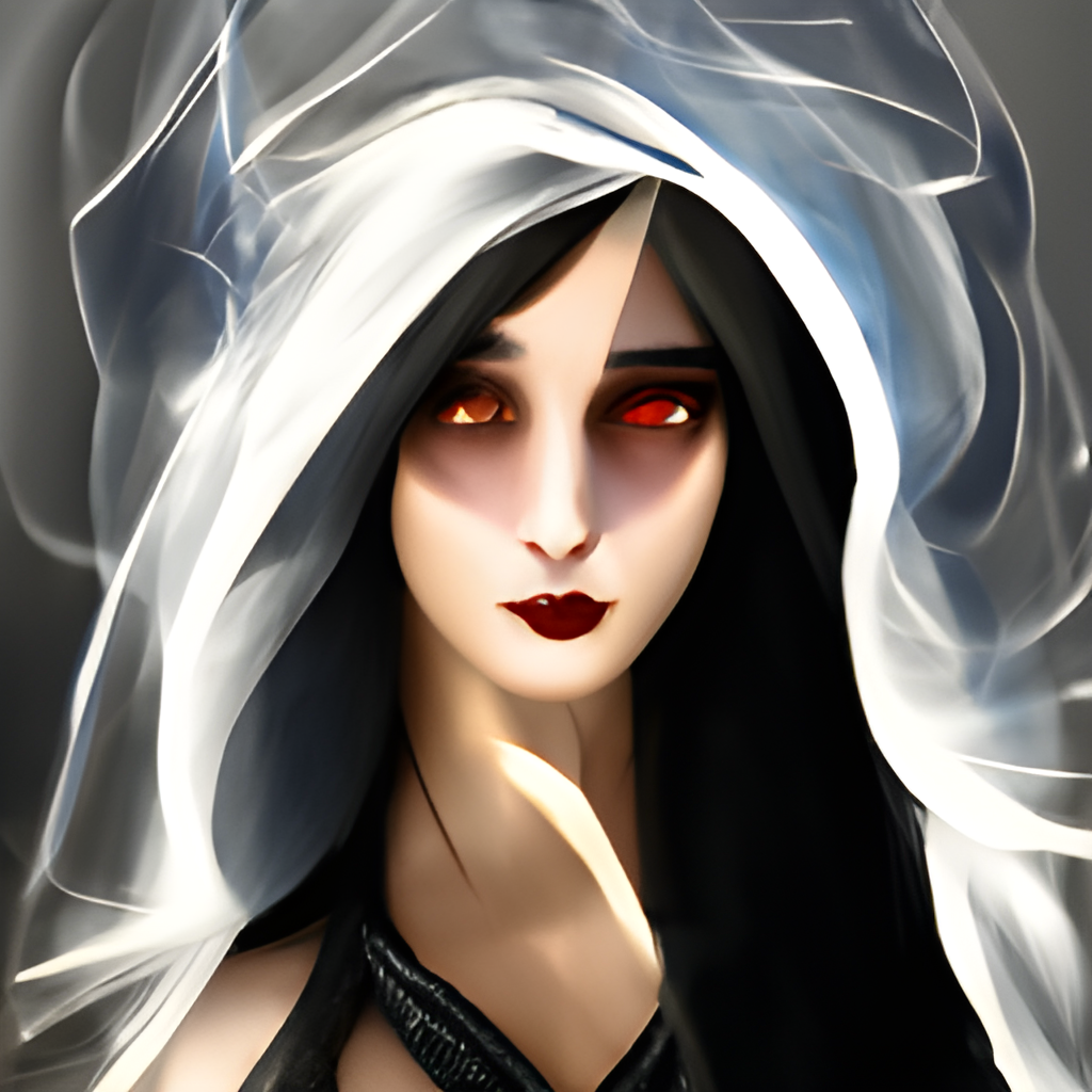 Mysterious Dark Queen of the Afterlife