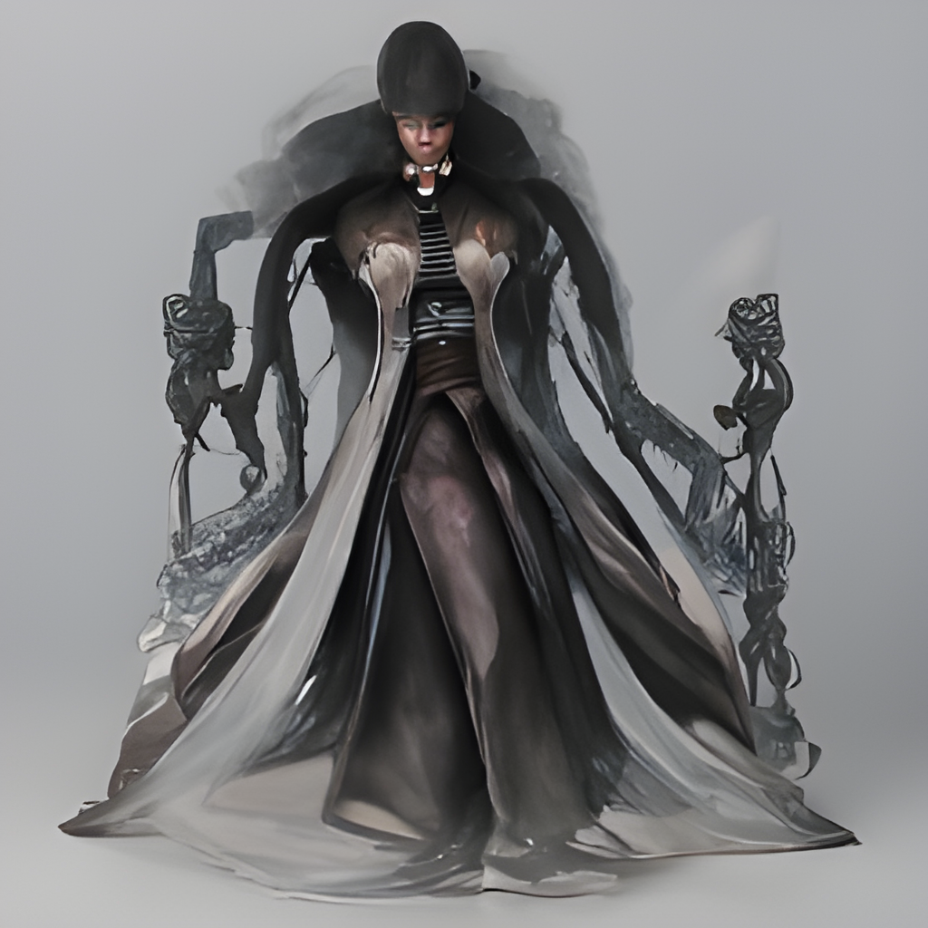 Mysterious Dark Queen of the Afterlife